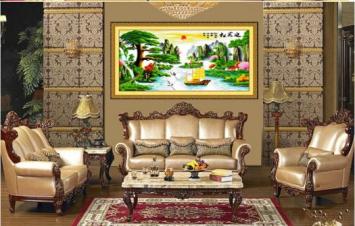 Ý nghĩa phong thuỷ của mẫu tranh Tùng Nghênh Khách